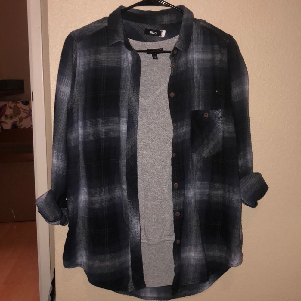 BDG Blue Flannel